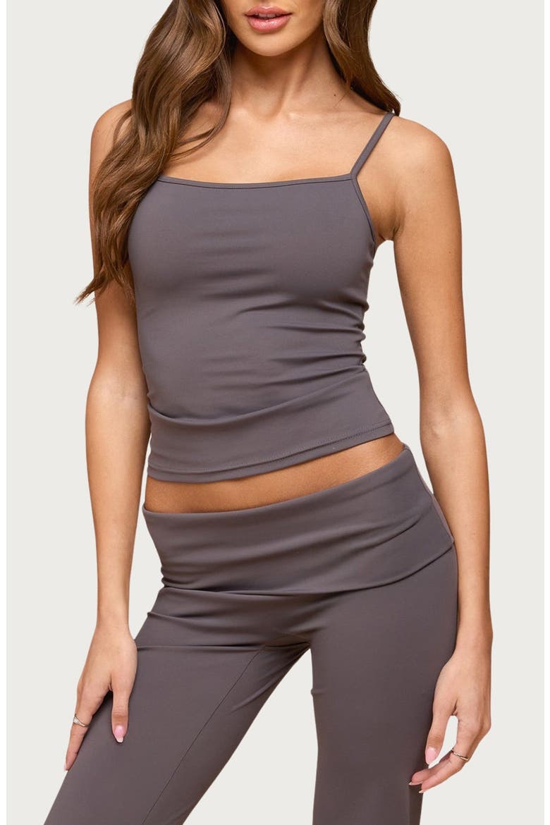 Blonka Crop Camisole, Main, color, GRAY