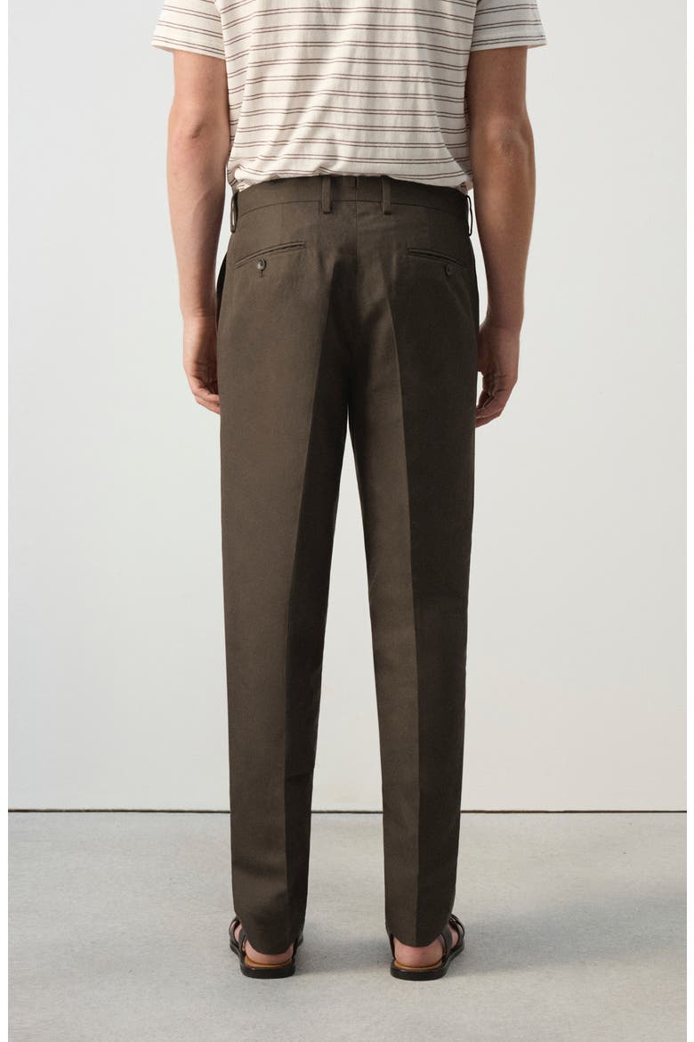 Slim Fit Suit Pants, Alternate, color, BROWN