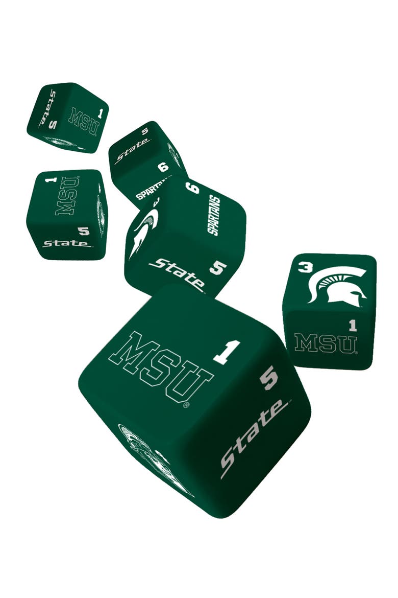 Michigan State Spartans Dice Set - 19mm, Alternate, color, Multicolor