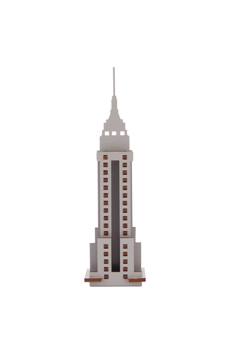 Little & Wood Woodlet Empire State Building 3D Wooden Kit, Alternate, color, Multicolored