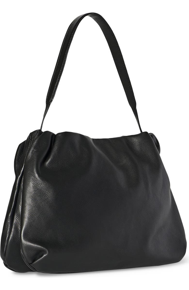 The Row Bourse Leather Shoulder Bag, Alternate, color,