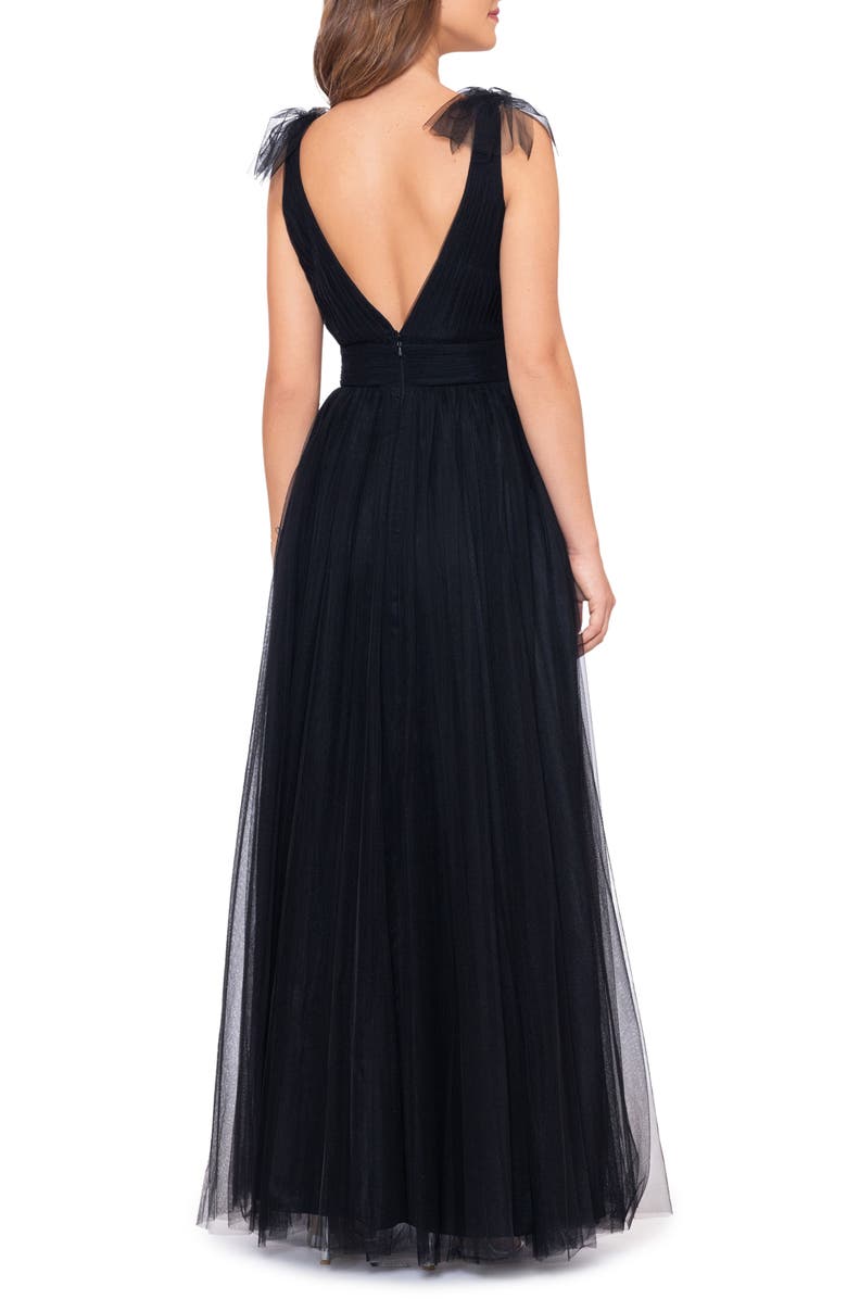 Betsy & Adam Tie Detail Ballgown, Alternate, color,