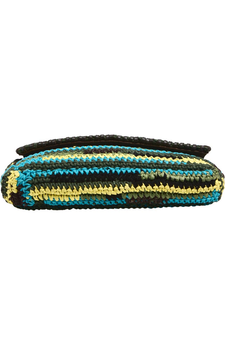 STAUD Timmy Crochet Shoulder Bag, Alternate, color, Happy Sack