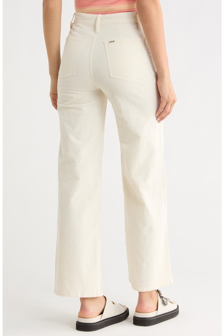 Wide Leg Corduroy Pants, Alternate, color, OFF WHITE