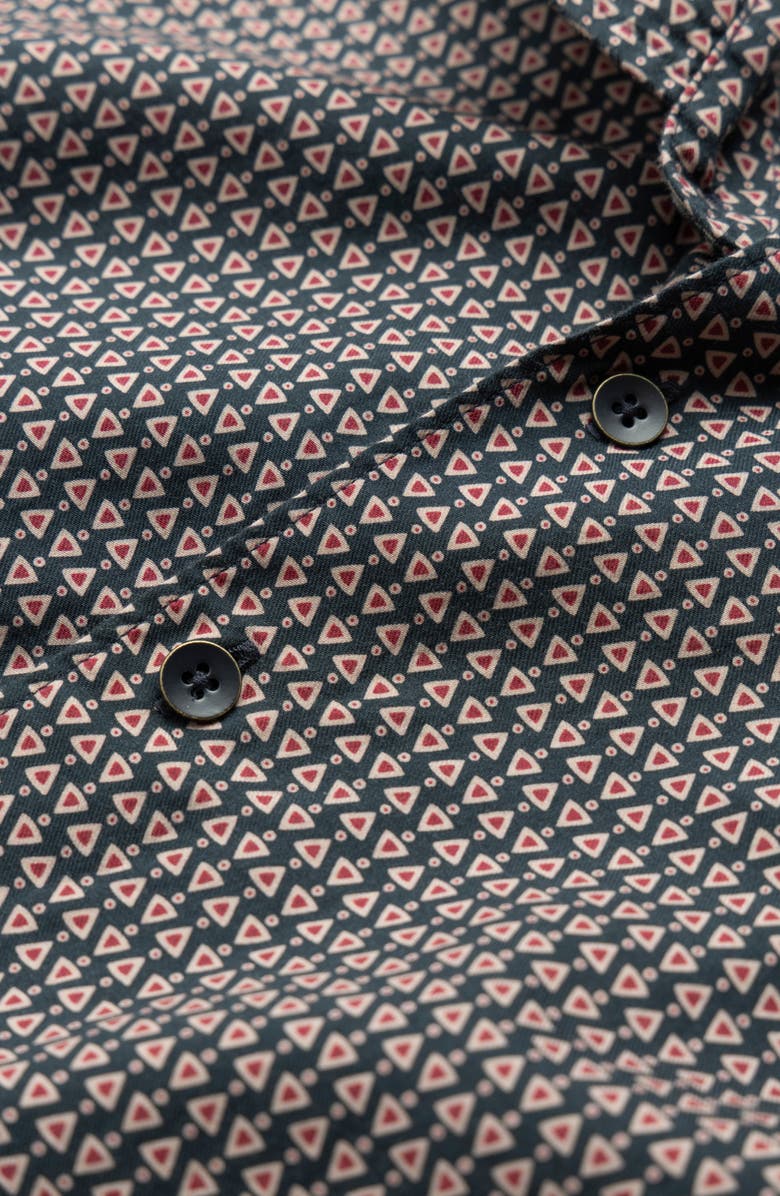 Rodd & Gunn North Cove Sports Fit Geometric Print Button-Up Shirt, Alternate, color,
