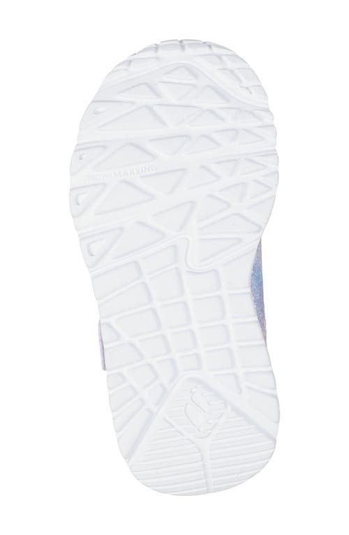 Skechers Kids' Uno Lite Cloudy Spell Sneaker In Purple