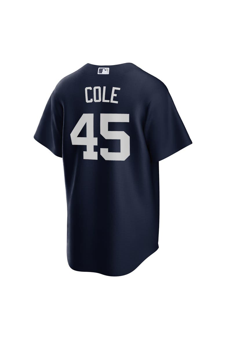Men's Nike Gerrit Cole Navy New York Yankees Alternate Replica Player Name Jersey, Alternate, color, Navy