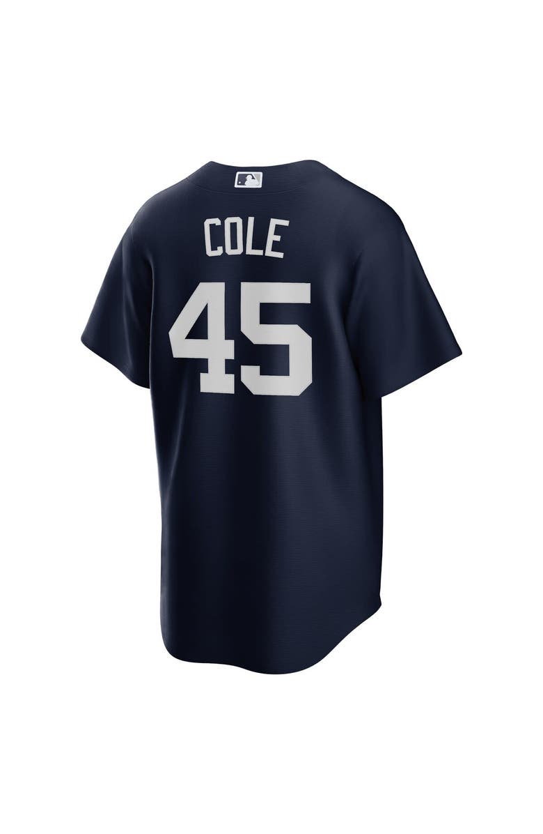 Nike Men's Nike Gerrit Cole Navy New York Yankees Alternate Replica Player Name Jersey, Alternate, color,