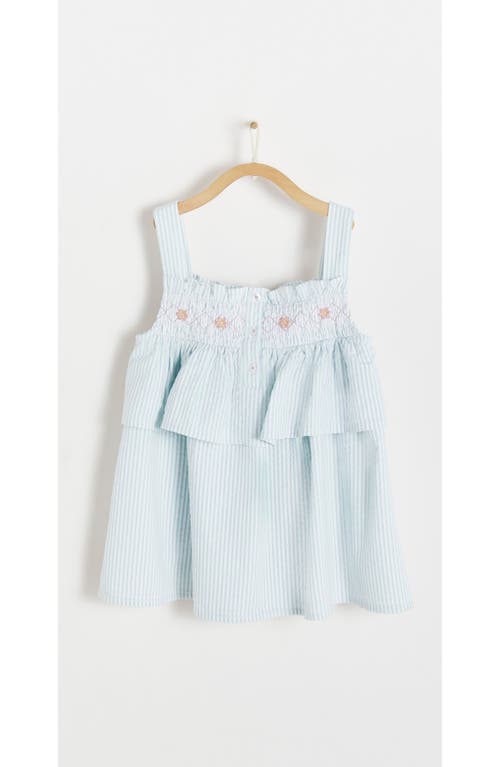 Babycottons Circus Dress In Green Emerald