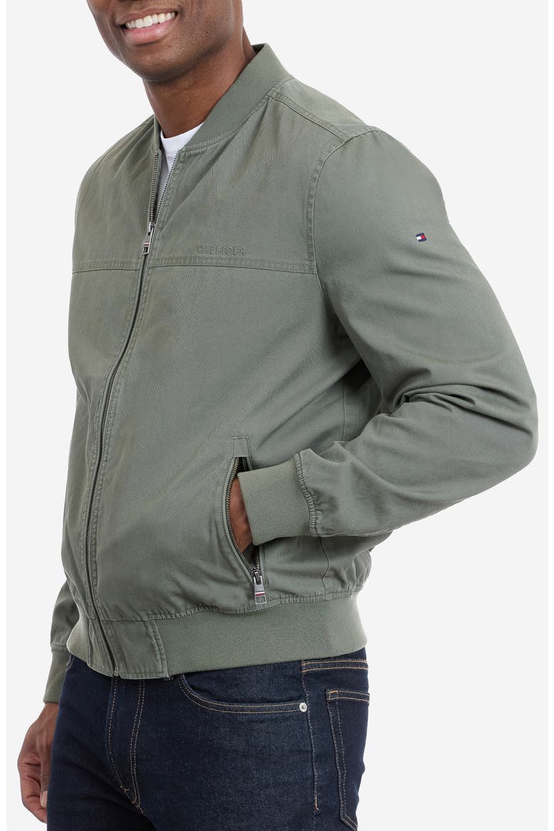 Cotton Bomber Jacket, Alternate, color, MILITARY