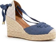 Menina Step Jimena High Laces Espadrille Sandal