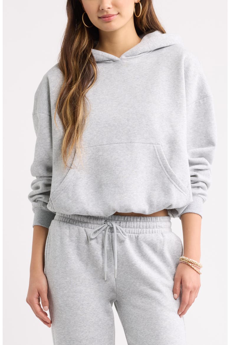 Bubble Hoodie, Main, color, GREY SOFT HEATHER