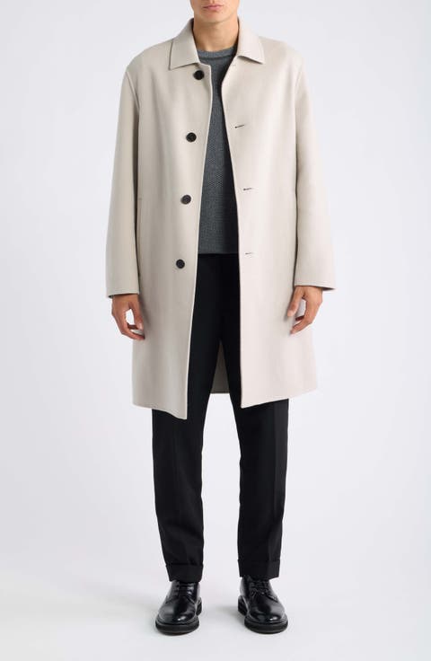 Wool & Cashmere Mac Coat