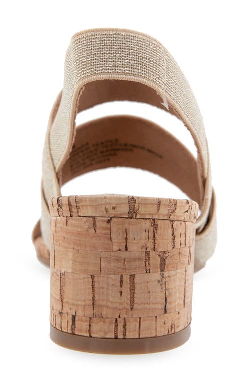 AEROSOLES AEROSOLES CHARA WOVEN BLOCK HEEL SANDAL 