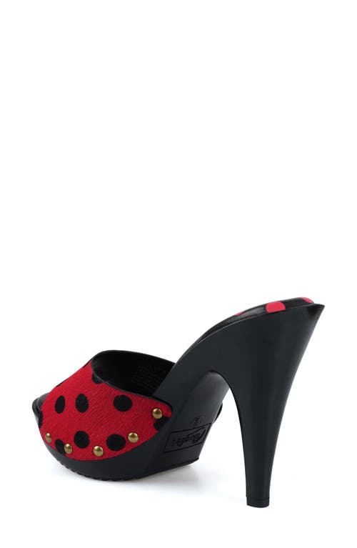 Candies Candie's Love Genuine Calf Hair Platform Sandal