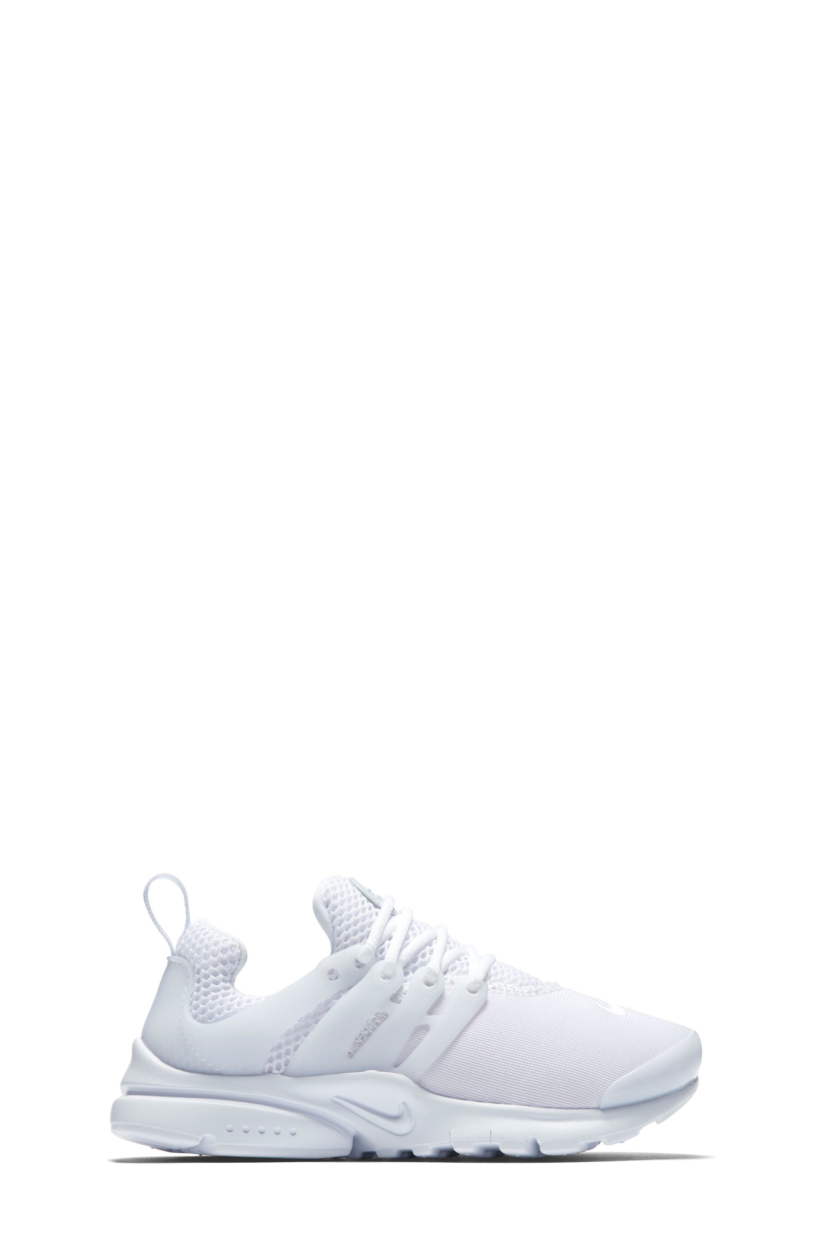 Air Presto Sneaker, Main, color, WHITE/ WHITE/ WHITE/ PLATINUM