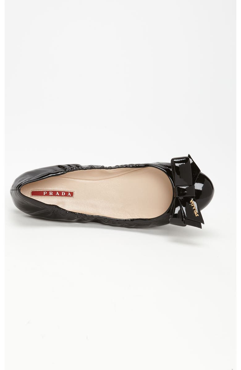 Prada Bow Ballet Flat, Alternate, color,