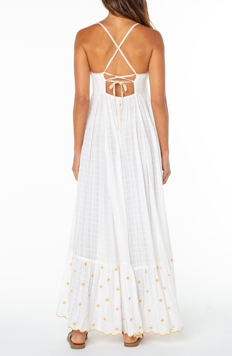 Roxy Sunburst Maxi Dress, Alternate, color, Cloud Dancer