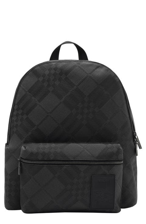 Chester Check Jacquard Backpack