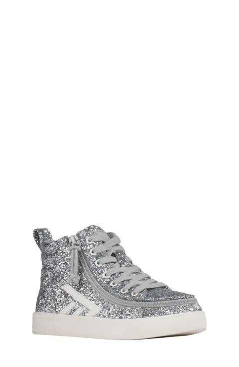 Kids' Wicked Silver Glitz High Top Sneaker (Toddler, Little Kid & Big Kid)