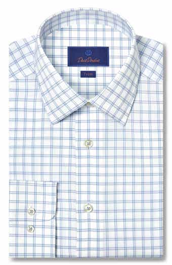 Fit Dobby Check Cotton Dress Shirt