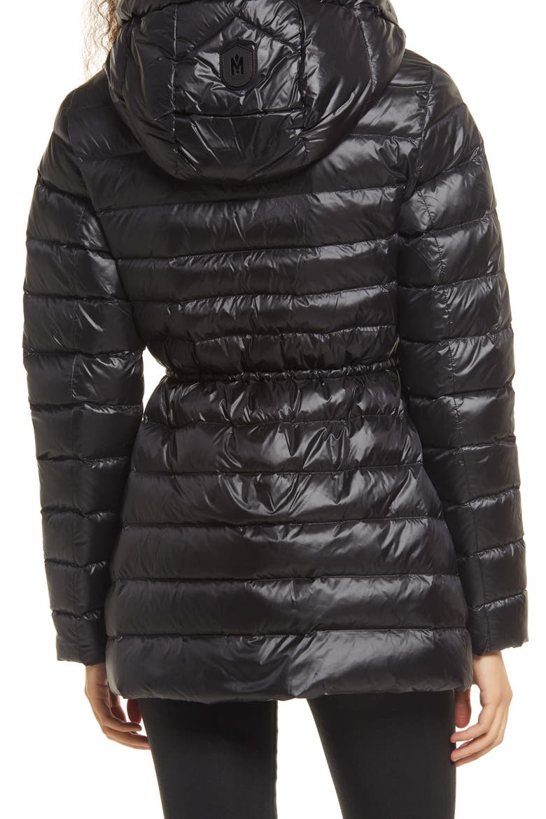 Ivy Water Repellent 800 Fill Power Down Puffer Jacket, Alternate, color, BLACK