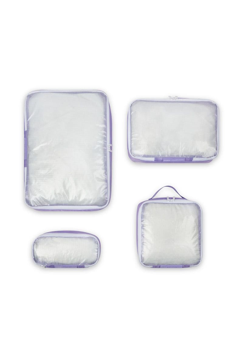 No Drama Packing Cubes Set, Alternate, color, Lavender