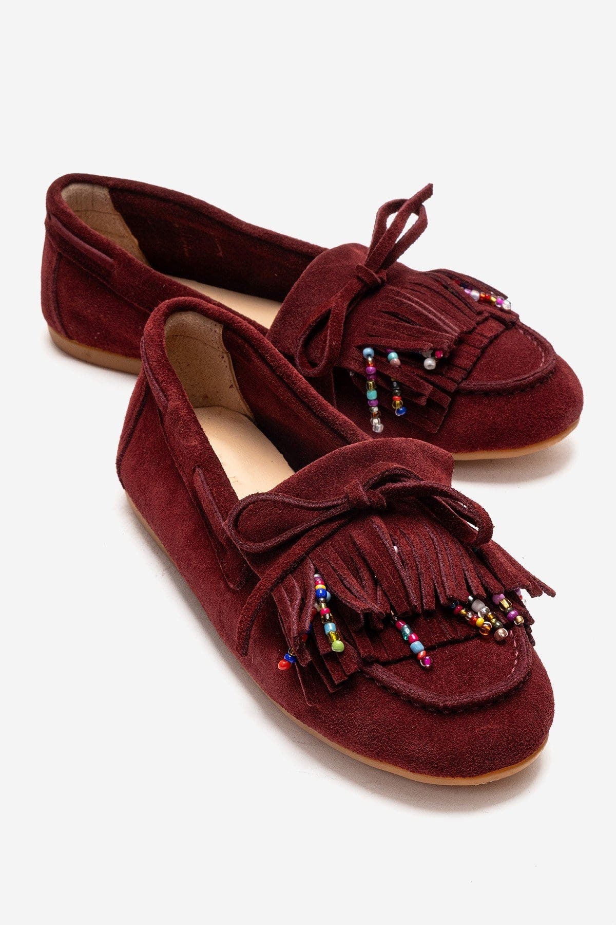 Burgundy Suede