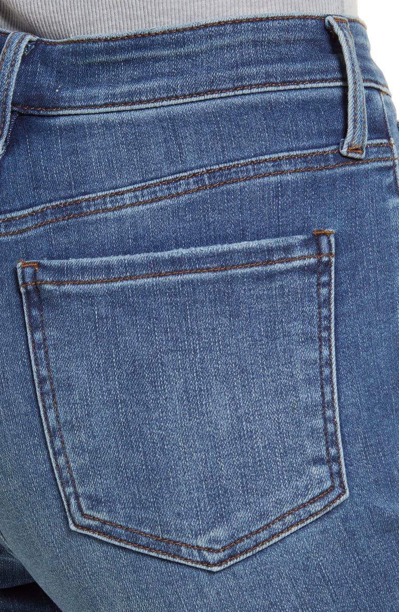 STS Blue Women's Paisley Straight Leg High Waist Jeans, Alternate, color, 