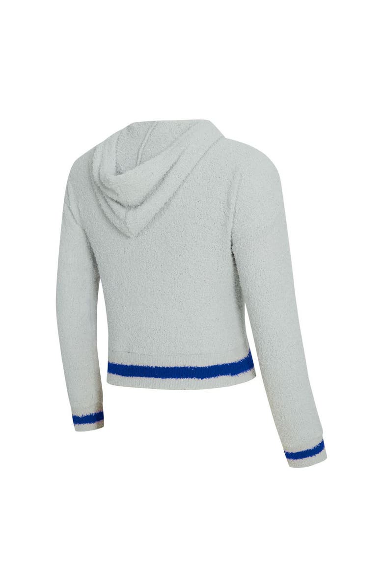 CONCEPTS SPORT Women's Concepts Sport Gray/Royal Kentucky Wildcats Whitley Long Sleeve Hoodie Top & Shorts Set, Alternate, color, Gray