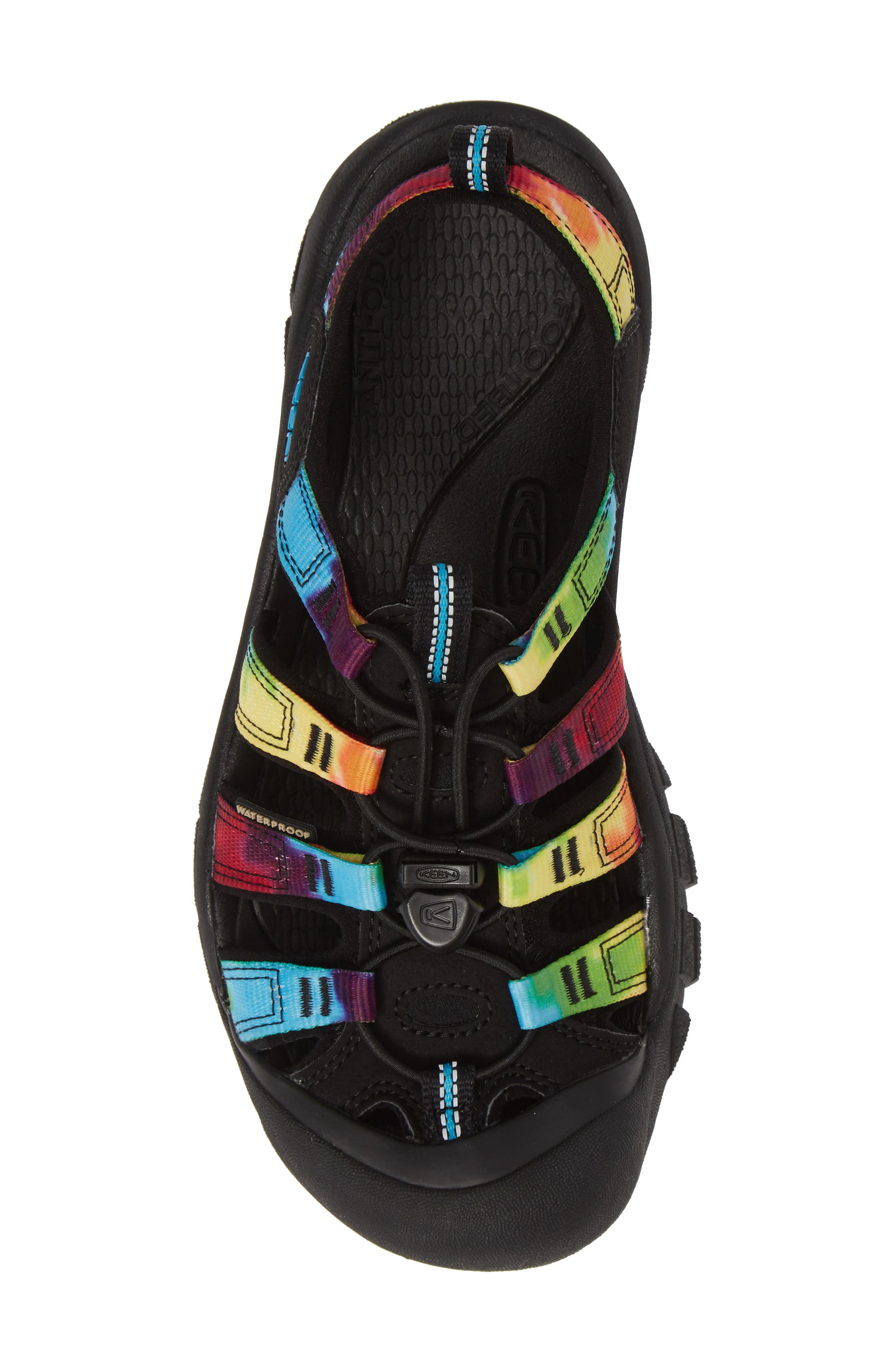 KEEN Newport Retro Water Sandal, Alternate, color, Original Tie Dye Fabric