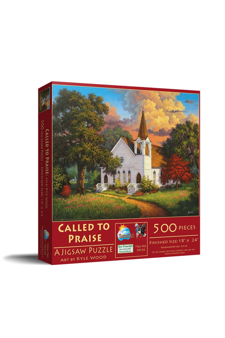 Called to Praise 500 piece Jigsaw Puzzle for Adults, Main, color, Multicolor