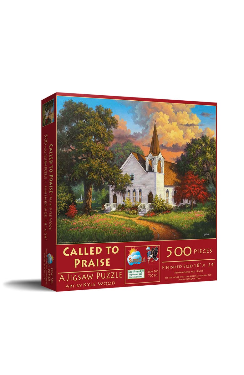 Sunsout Called to Praise 500 piece Jigsaw Puzzle for Adults, Main, color, Multicolor