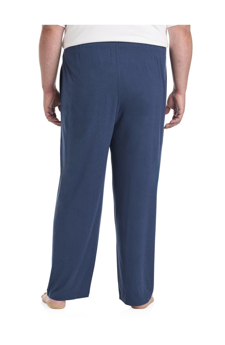 Harbor Bay by DXL Big & Tall Heather Lounge Pants, Alternate, color, Navy Heather