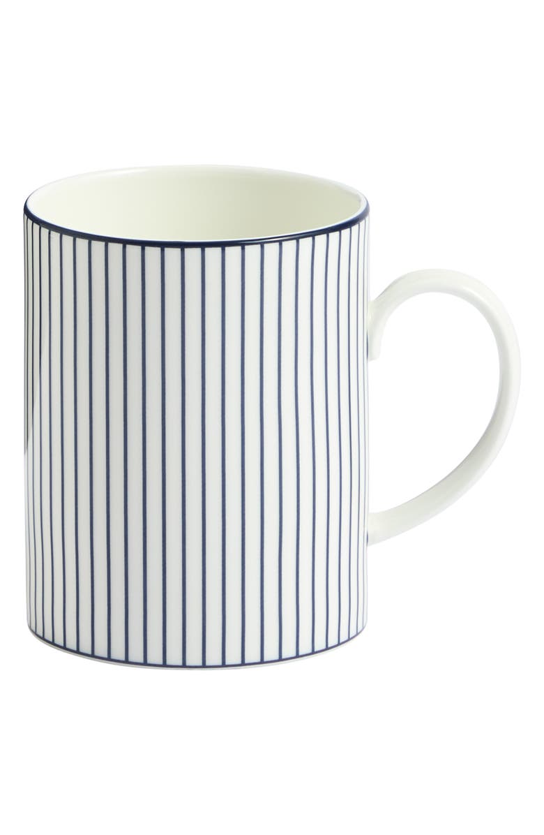 Wedgwood Gio Pinstripe Bone China Mug, Main, color,