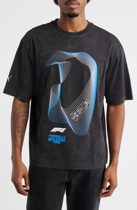 Formula 1® Vegas Race Track Cotton Graphic T-Shirt