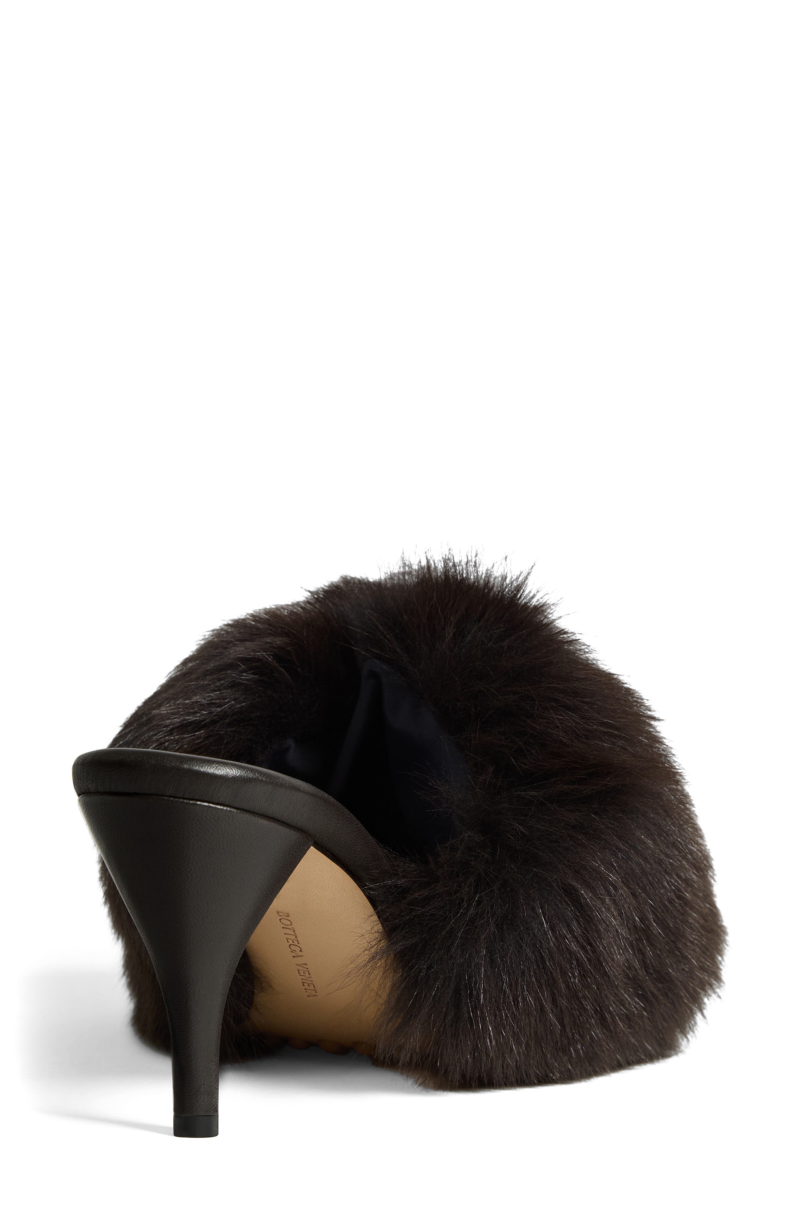 Cherry Genuine Shearling & Leather Sandal, Alternate, color, 2172 FONDANT-ESPRESSO