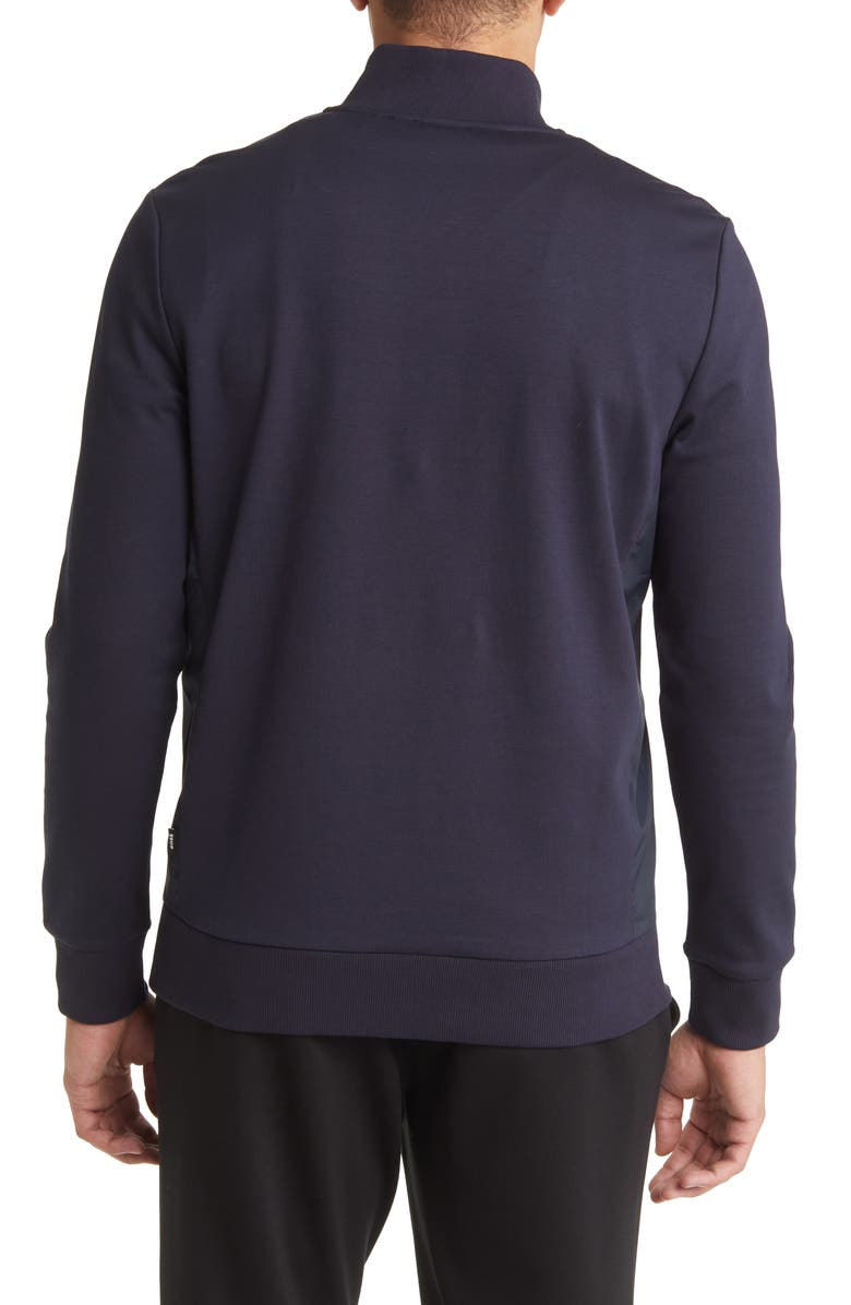 BOSS Sidney Quarter Zip Sweatshirt, Alternate, color, 