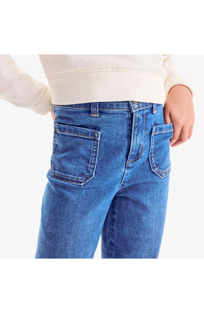 Primary Kids Patch Pocket Jean, Alternate, color, Classic Wash