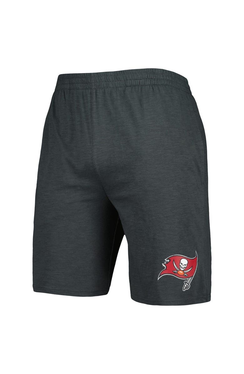 CONCEPTS SPORT Men's Concepts Sport Charcoal/White Tampa Bay Buccaneers Downfield T-Shirt & Shorts Sleep Set, Alternate, color, Charcoal