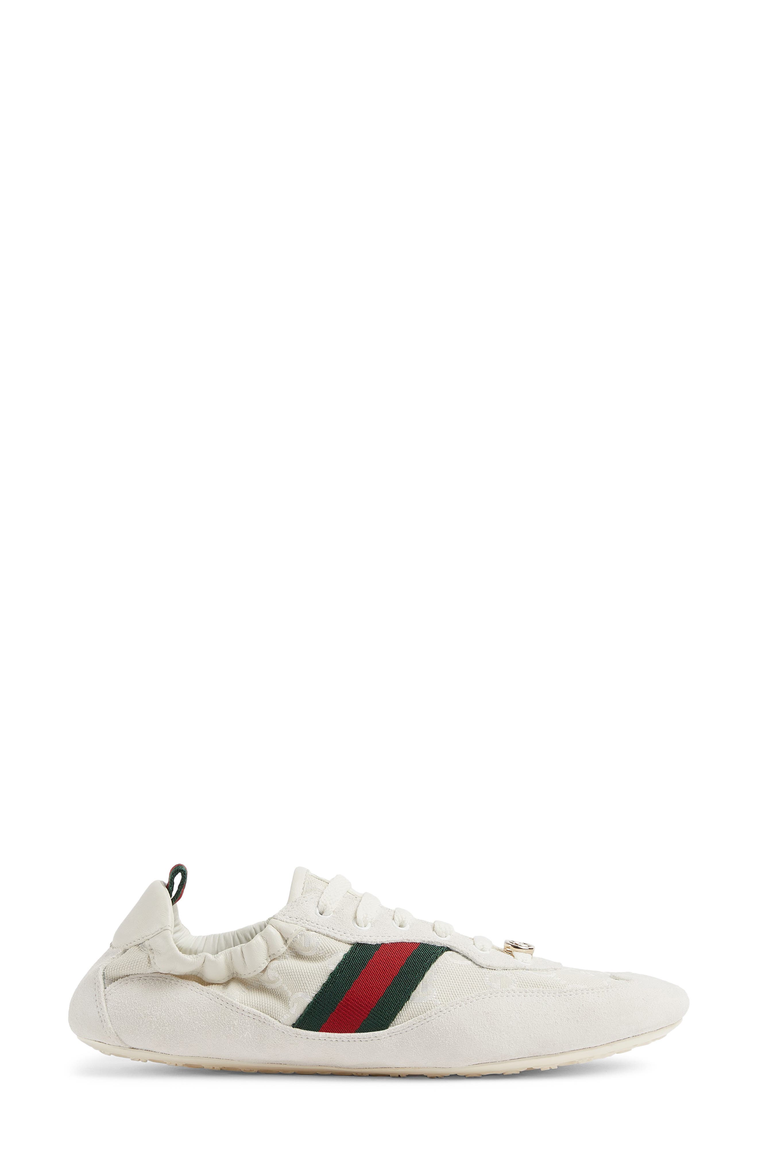 Gucci GG Shift Sneaker, Alternate, color, White