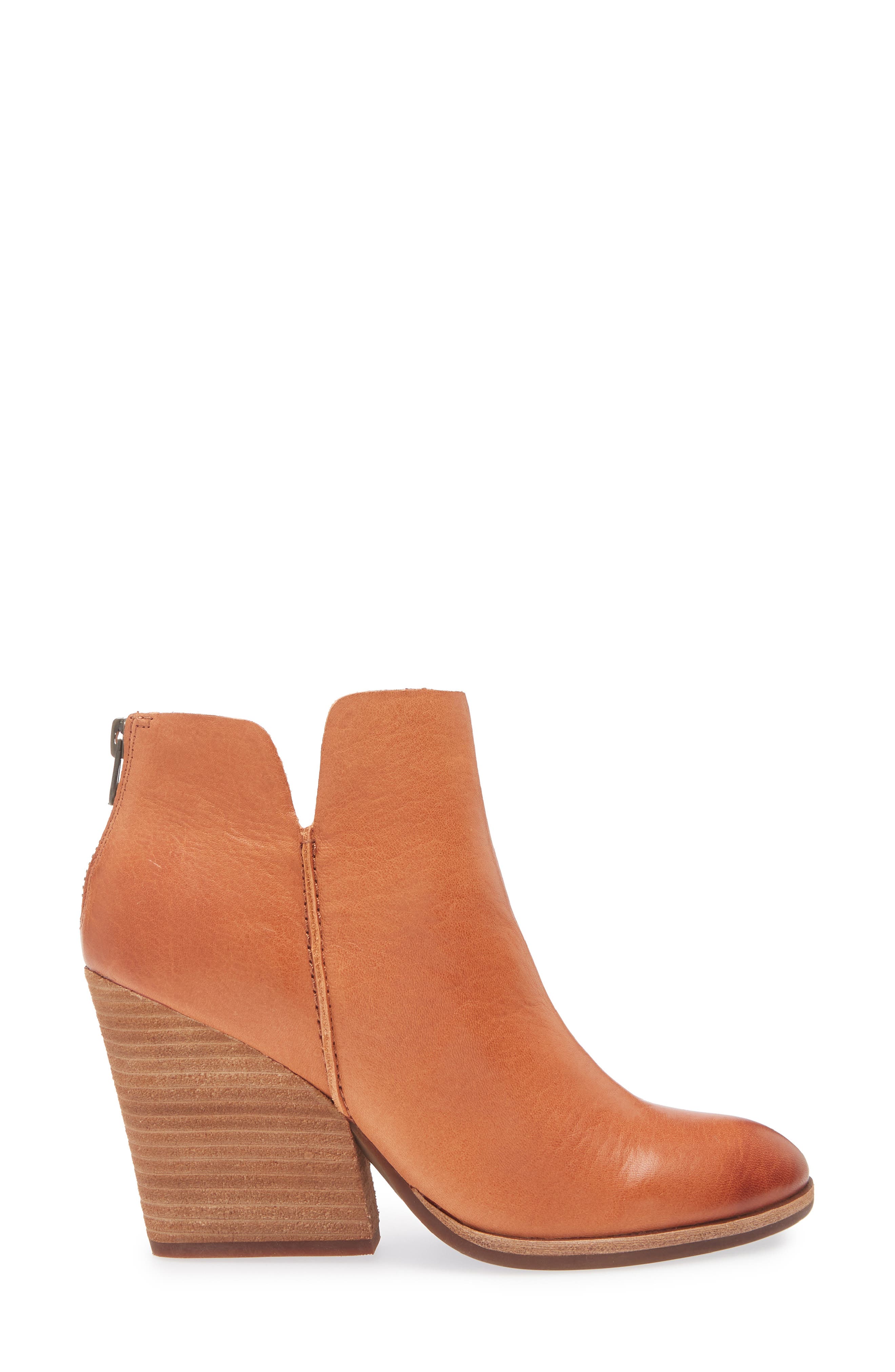 Kork-Ease<sup>®</sup> Chandra Bootie, Alternate, color, Orange Leather