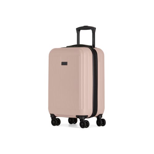 Bugatti Singapore 2 Piece Hardside Luggage Set With Expansion In Blush