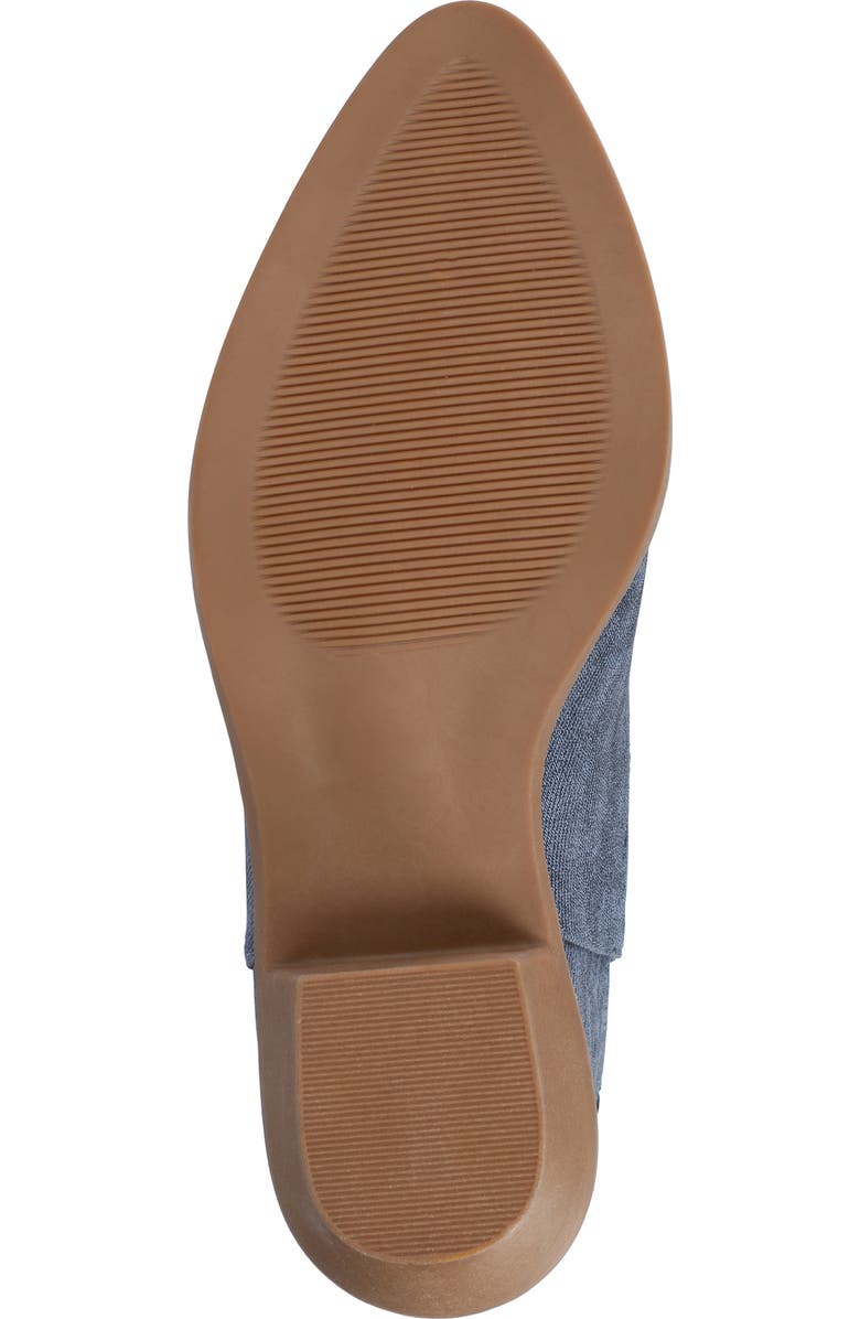 Journee Collection Underwood Star Western Boot, Alternate, color, Denim