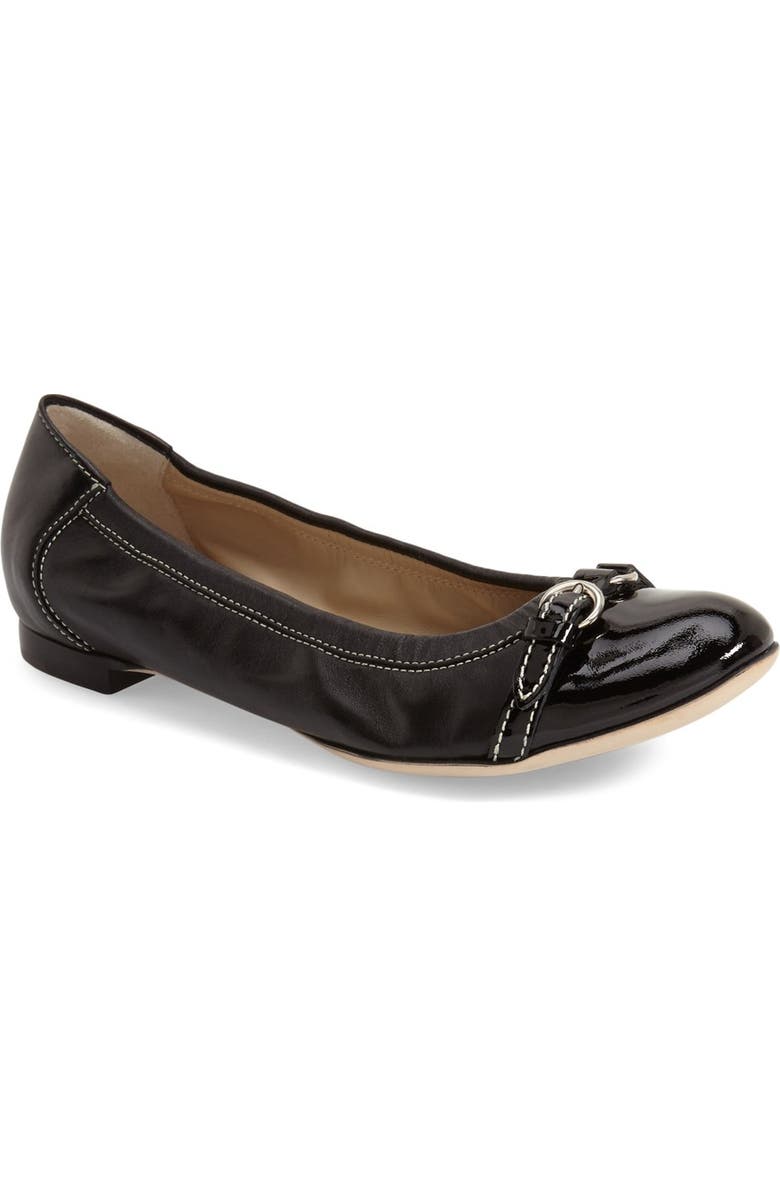 AGL Monika Cap Toe Ballet Flat, Main, color,