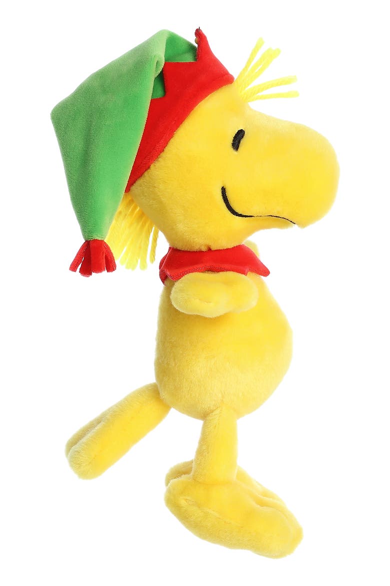 8" Elf Woodstock Stuffed Animal, Alternate, color, YELLOW