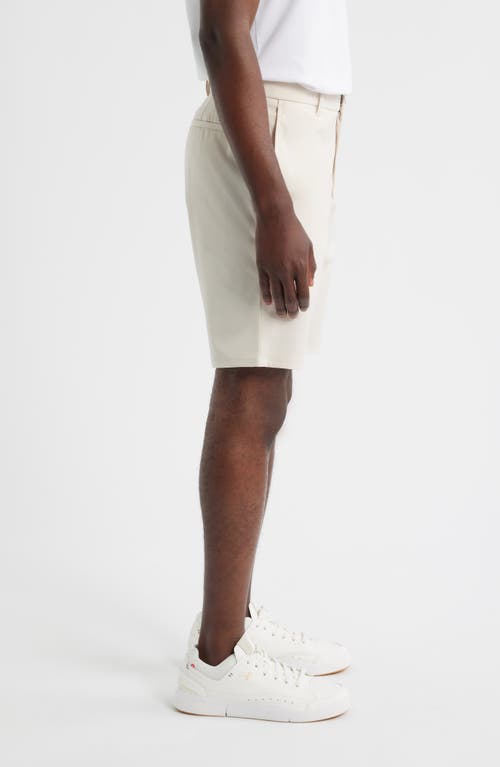 Johnnie-o Mulligan Performance Chino Shorts In Neutral