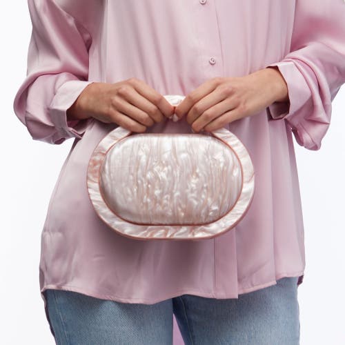 Lele Sadoughi Pill Box Acetate Bag