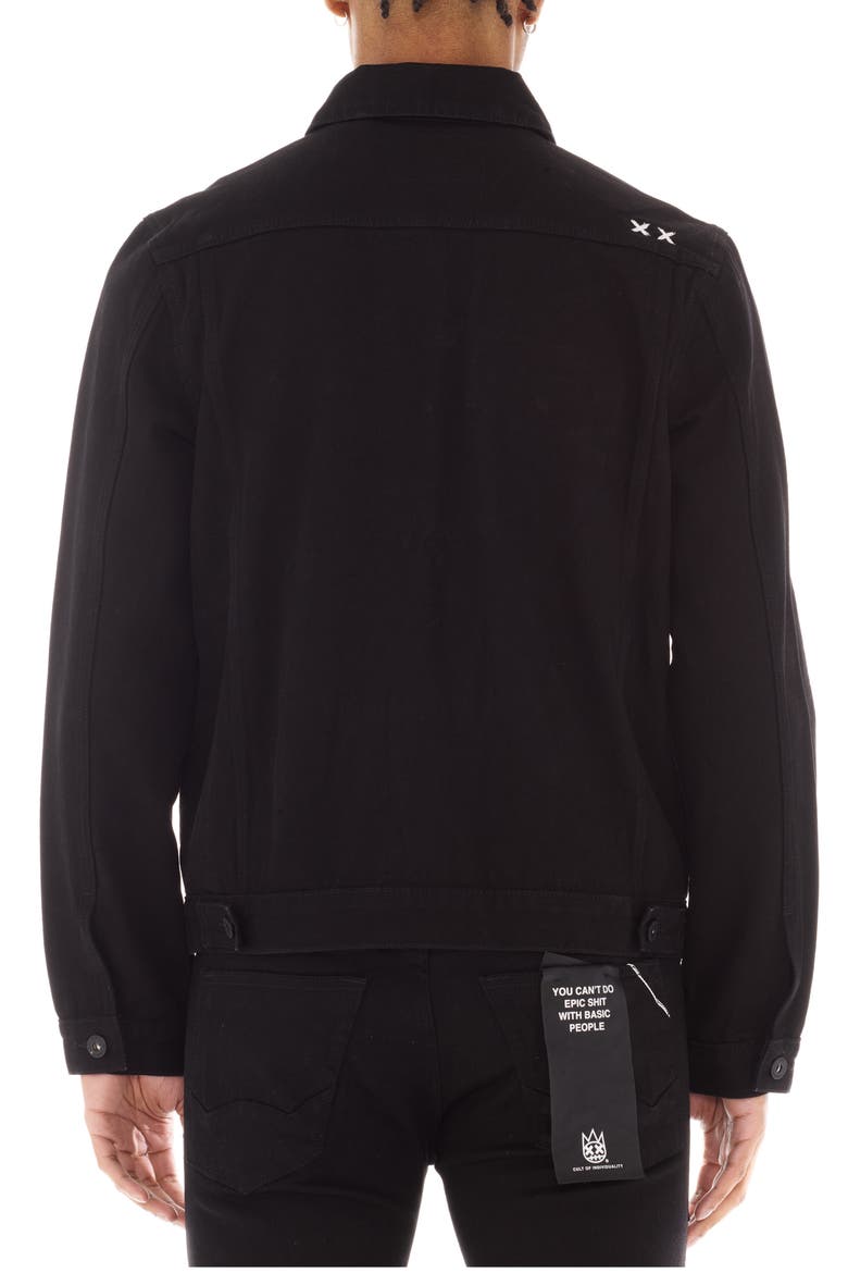 Type II Denim Jacket, Alternate, color, DOUBLE BLACK