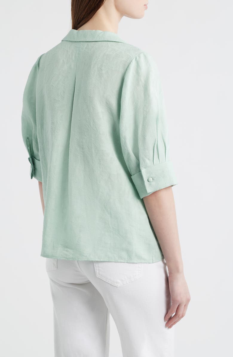 rag & bone Carmella Woven Shirt, Alternate, color, Mint